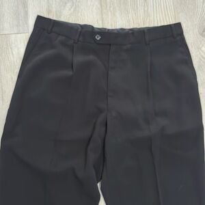 🔥BUNDLESALE Mens 40/32 Alfani cuffed pleated polyester dress pants